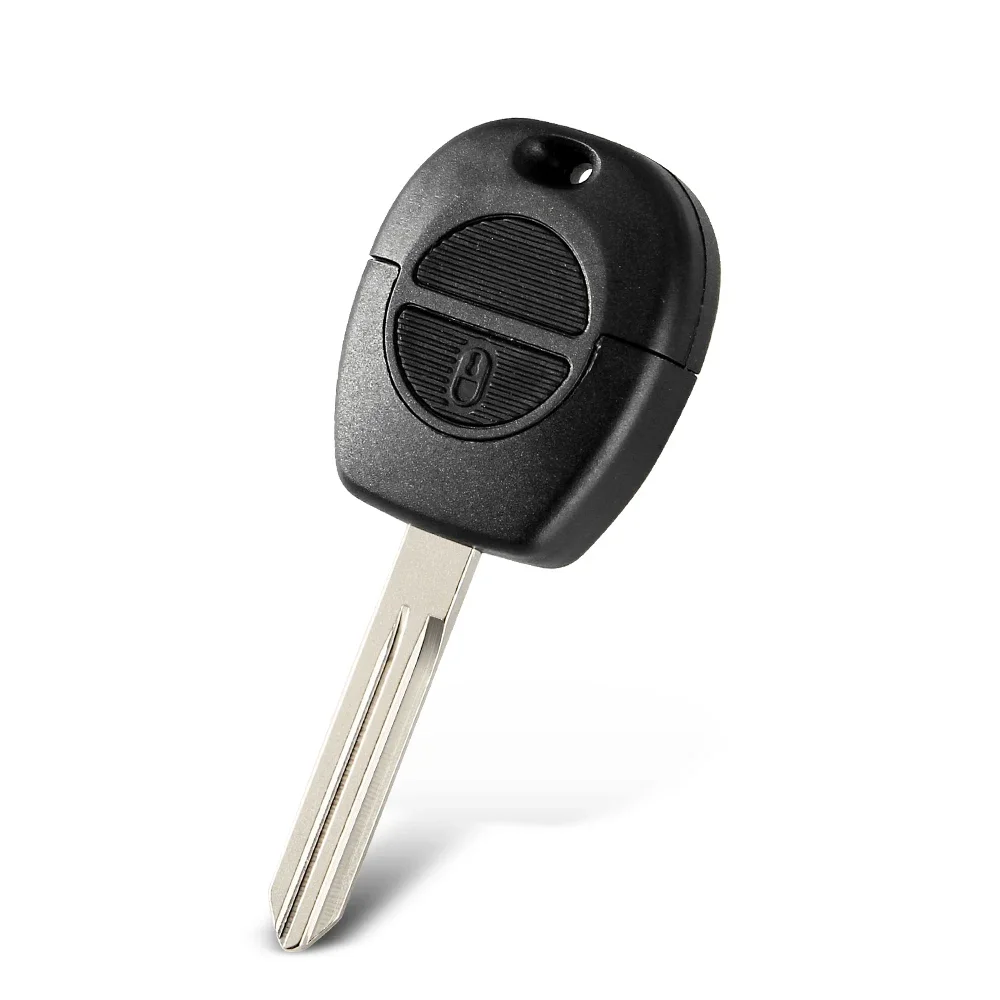 KEYYOU-carcasa de llave remota para NISSAN Pulsar Patrol, reemplazo de 2 botones, Primera, Xtrail, Terrano, Almera, Micra, NSN14, Fob