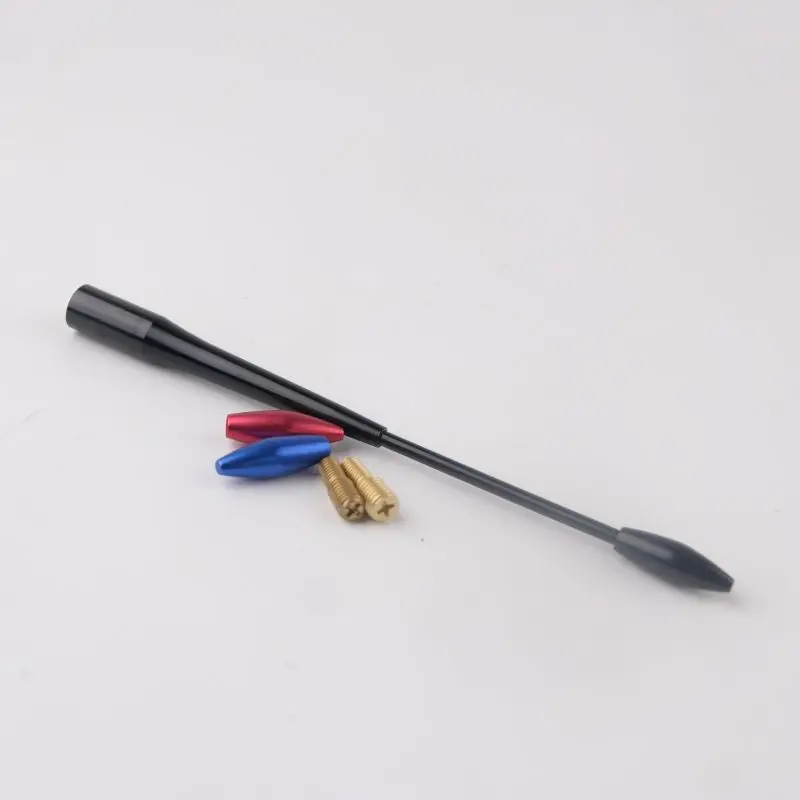 Car decoration antenna black aluminum alloy material foreign trade hot oxidation process car signal antenna