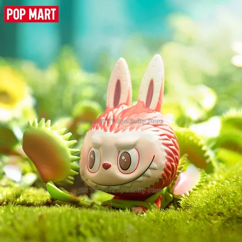 POPMART LABUBU The Monsters Flower Elves Series Mystery Box Cute Anime Figure Trendy Toy Model Desktop Ornaments Birthday Gifts