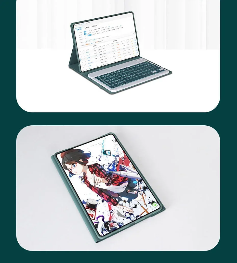 For Xiaomi Mi Pad 5 Case 11 Inch with Wireless Tablets Keyboard LED Backlit Cover for Mipad 5 5 Pro 11' Magnetic Mouse Funda view 3