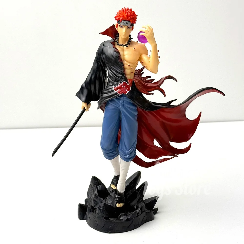 22.5cm/8.86인치 애니메이션 나루토 피규어 페인 액션 피규어 PVC 스태츄 모델 수집용 장난감 선물