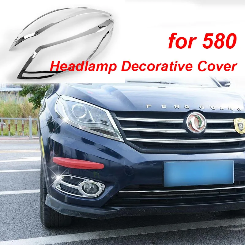 

For DFM DFSK Glory 580 2016-2019 Headlamp Decorative Cover Frame Taillight Glory 580