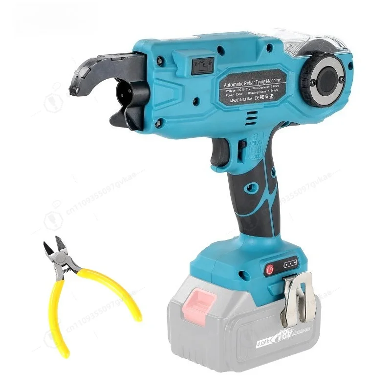 

18V Rebar Tier Tying Binding Machine Automatic Rebar Tying Wire Rebar Binding Machine, Multi-position, No Battery