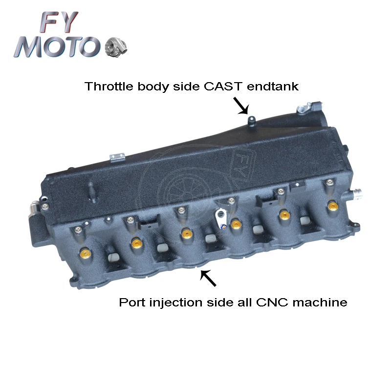 For Cast INTAKE MANIFOLD for BMW F22 M240I F30 340I 440I 16-19 HALF CNC with Core&accessories