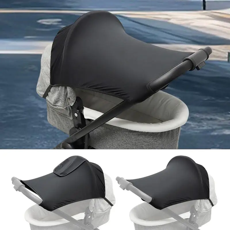 

Rainproof Stroller Accessories Pram UV-Protected Rainproof Cover Sun Rain Shade Canopy Cover For Car Seats Pram Pushchair