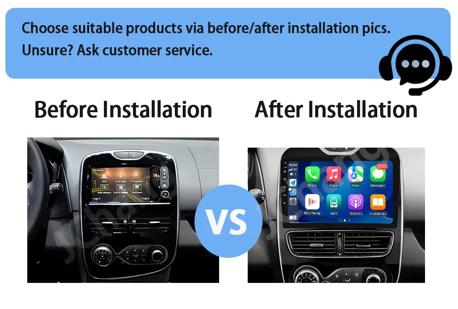 Für Renault Clio 4 2012-2016 Carplay Autoradio Multimedia-Videoplayer Android 15 Auto WIFI GPS-Navigation DSP Stereo BT Tools – Detail 3