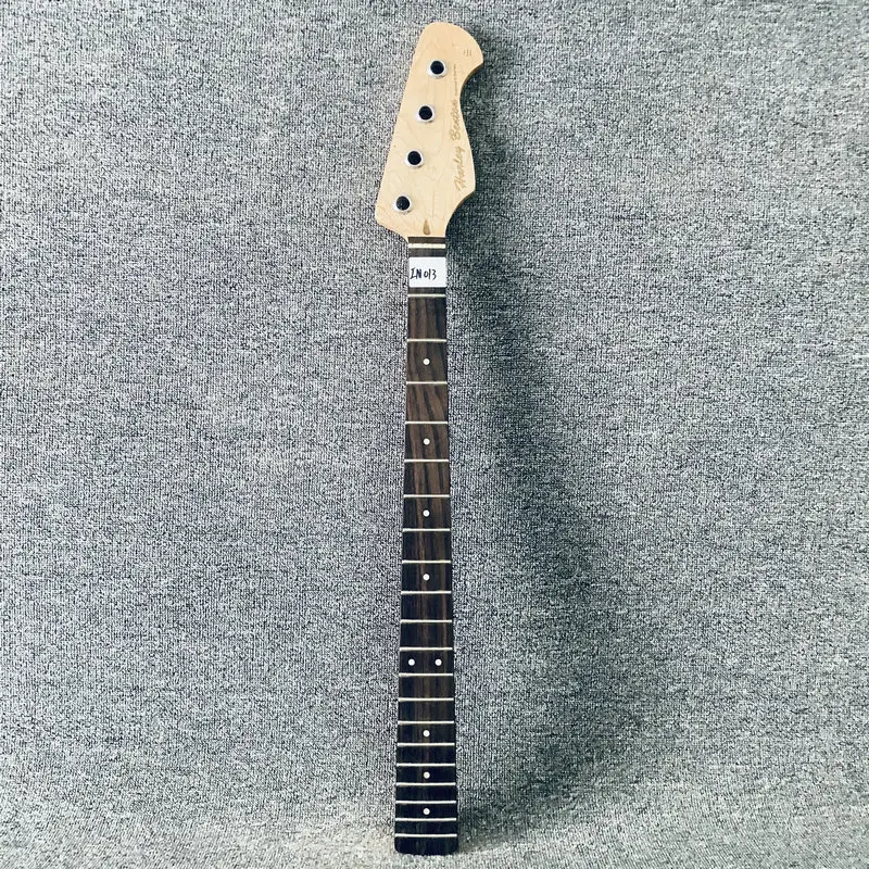 

IN013 20 Frets 864 Scales Length Standard Electric Bass Neck Semi Finishing for HarleyBenton Bass Replace and DIY Damages