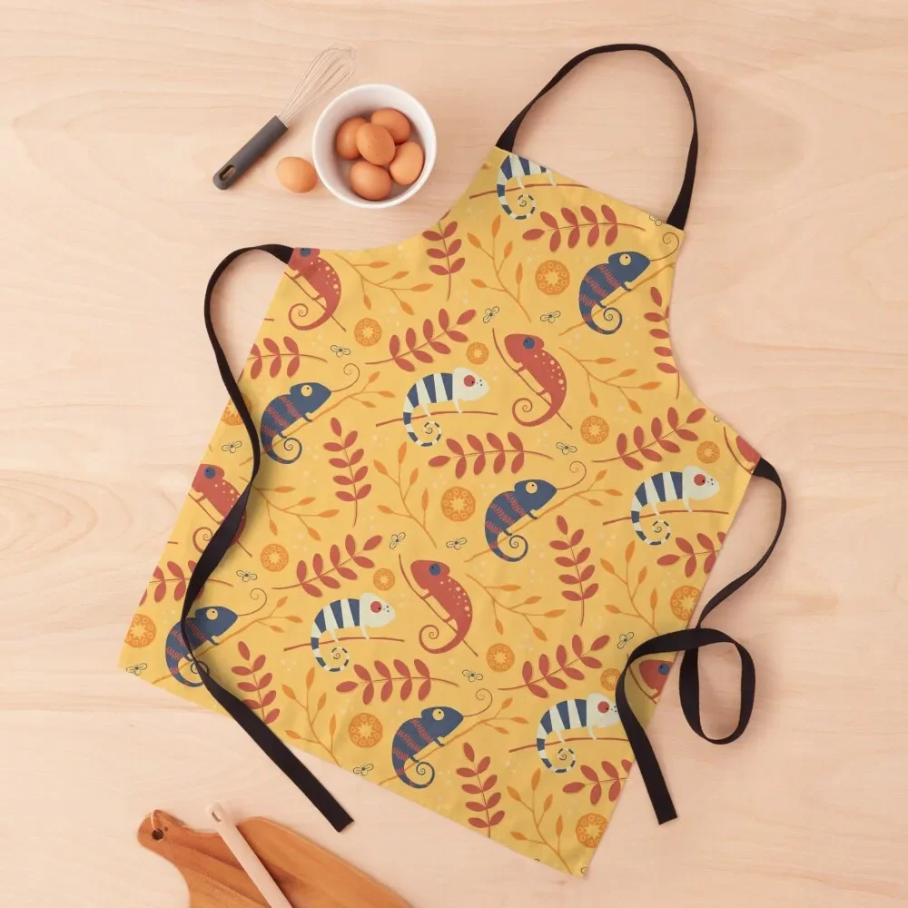 

Sunshine Chameleon Apron Cooking House Things For Home And Kitchen Apron