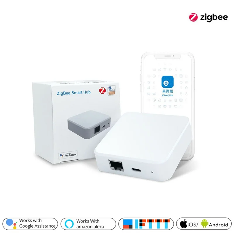 

Zigbee 3.0 Wired Gateway Hands-free Control Long-distance Transmission Multi-device Management High Performance Gateway