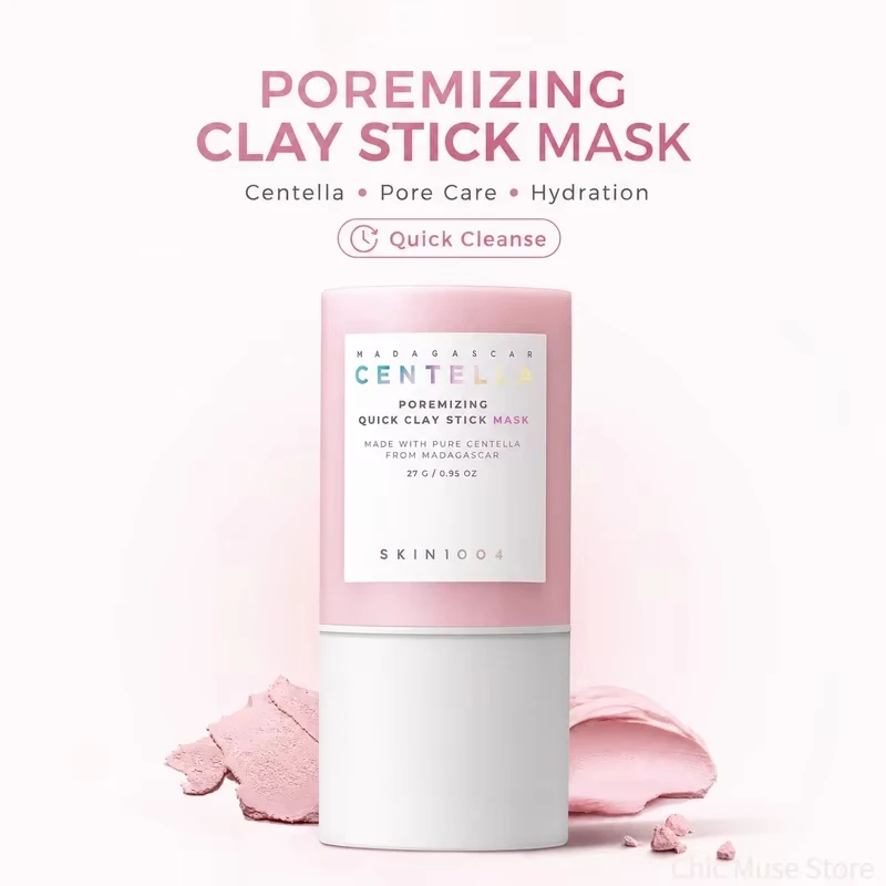 SKIN1004 Korean Centella Poremizing Quick Clay Stick Mask 27g 5 Clays Deep Pore Cleansing Sebum Control Blackhead Remover Gifts