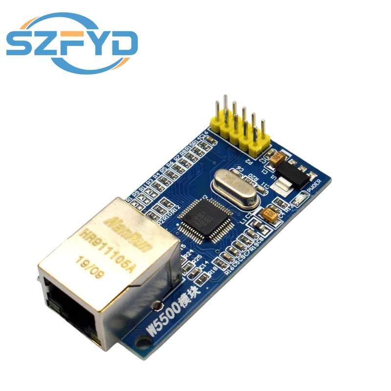 W5500 Ethernet Shield – LAN-Modul unterstützt TCP/IP für 51/STM32 – 32K SPI-Speicher 3,3 V/5 V