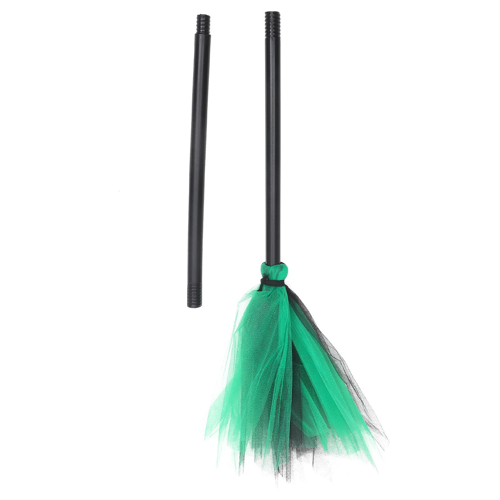 

Witch Broom Sequins Halloween Accessories Costume Cosplay Plastic Prop Scary Decorations Child