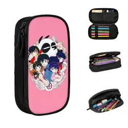 Ranma 1/2 Saotome Pig Girls Pencil Cases Large Storage Pen Bags Pen Box Pencil Pouch For Boys Girls Students Stationery School