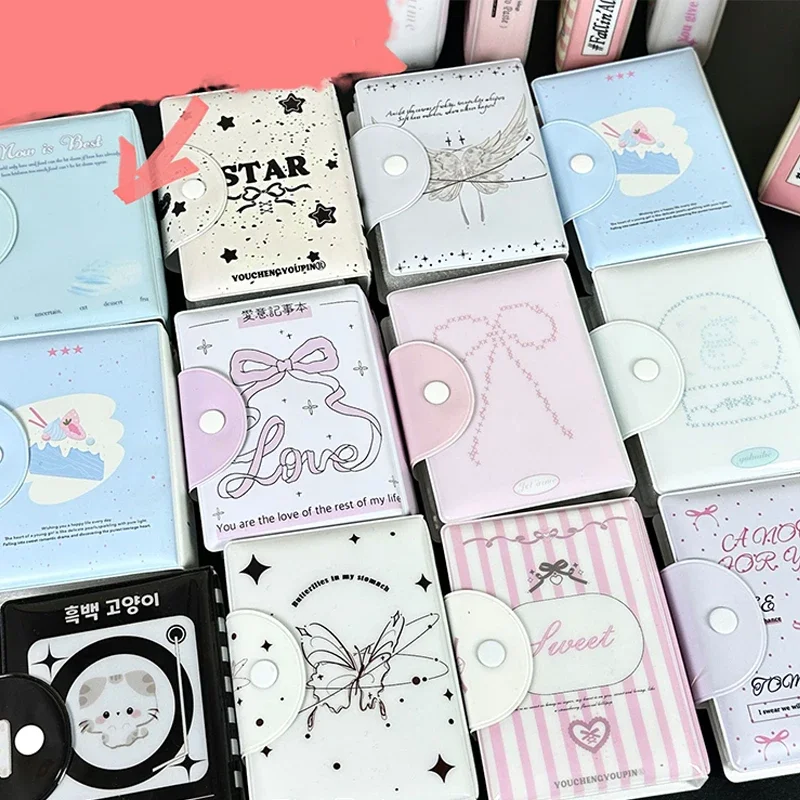 Mini Album 3-3.5 Celebrity Album Card Book Crush List Photo Small Card Bag Suitable For Celebrity Anime Small Card Storage