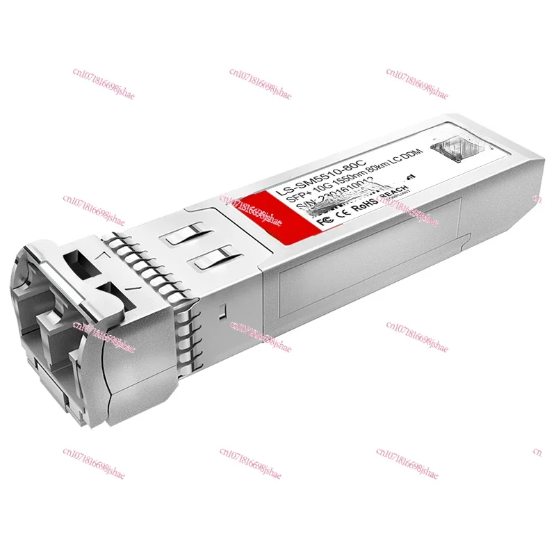 SFP-10G-ZR Compatible SMF Liquid Crystal Optical Transceiver 1550nm Single Mode SFP + 10g