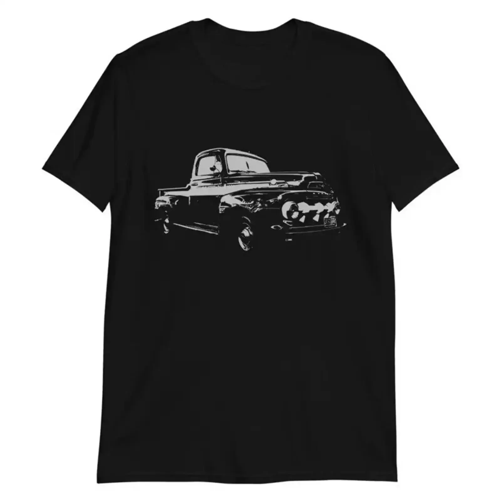 1952 Mercury M1 antique pick up truck short sleeve t shirt vintage Washed graphic Versatile designer clothes Stylish Slightly
