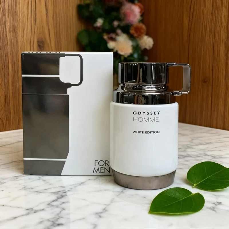 Odyssey Homme White Edition Eau De Parfum Spray للرجال 3.4 أونصة عطر الحمضيات والفانيليا عطر كولونيا