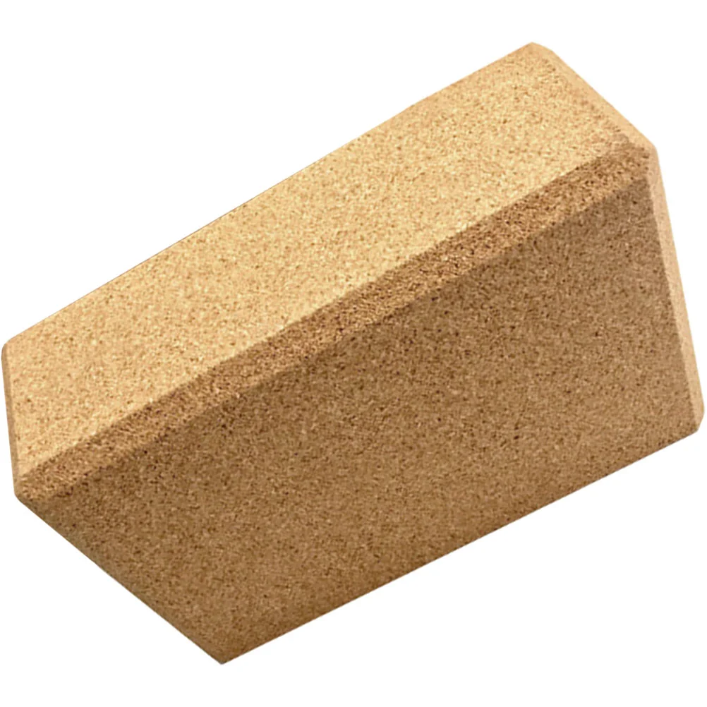 

Cork Yoga Block Natural High Density Equipment Training Brick Supply for Dancers Used Dancing