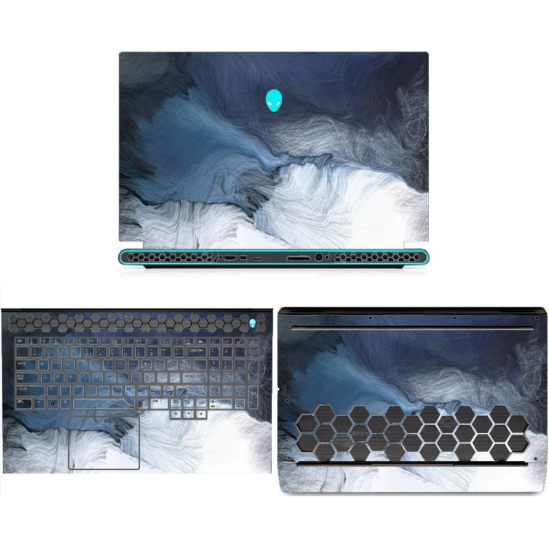 Laptop Skins for Alienware M15 R7 R5/X14 X15 X17 R1 R2/M16 R1 R2/X16 R1 Notebook Sticker for Alienware M17 R5 Custom Film