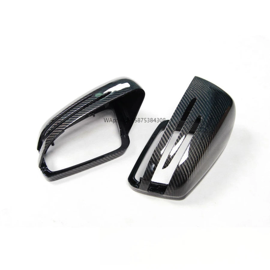 

Perfect Fitment W204 Carbon Fiber Side Mirror Cover Fit For A C Cls E Cla Class W204 W207 W212 W176 W218 W221