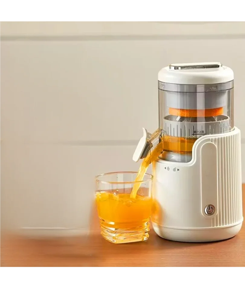 Large-Diameter Orange Juicer Juice And Pulp Separator Home Tea Shop Vegetable Fruit Juicing Machine for Kitchen Use 2