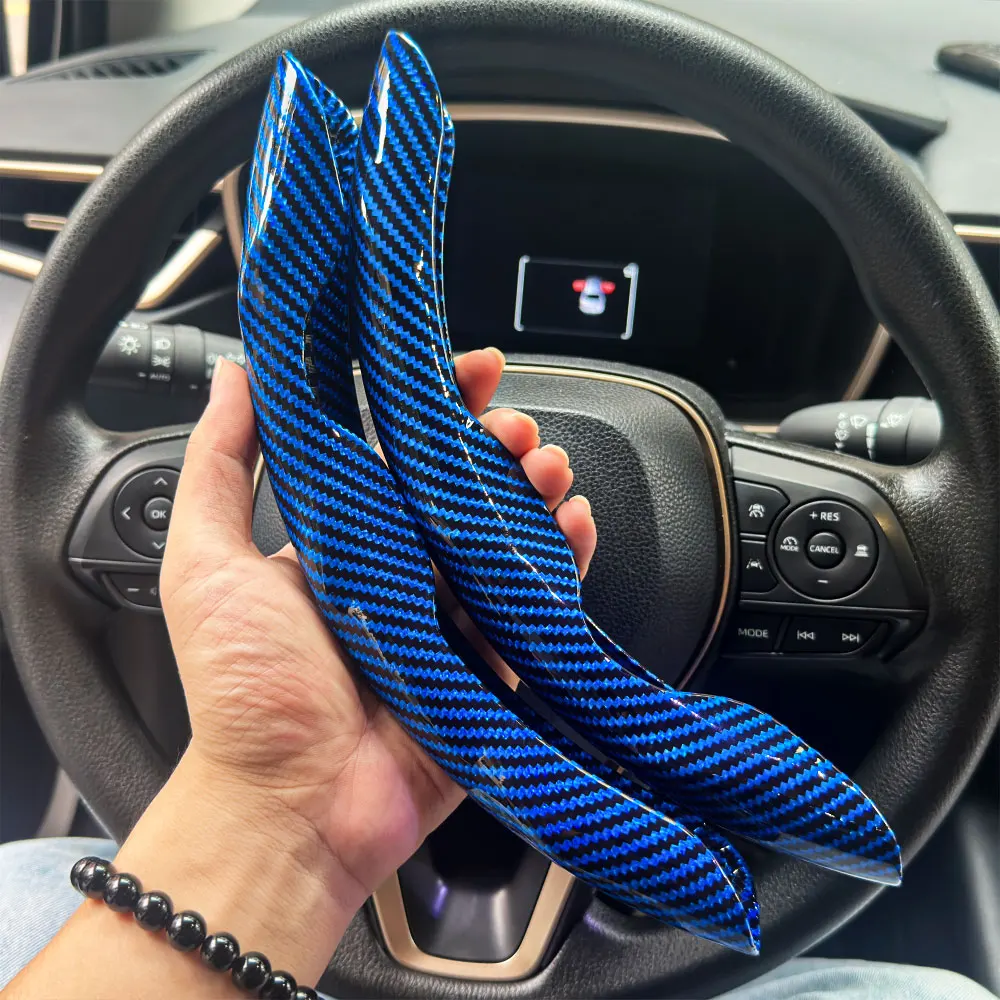 Material de piel protector para volante de coche accesorios para Hyundai i10 i20 i30 Kona Ioniq 5 Santafe Genesis GV80 bh NEXO Sonata