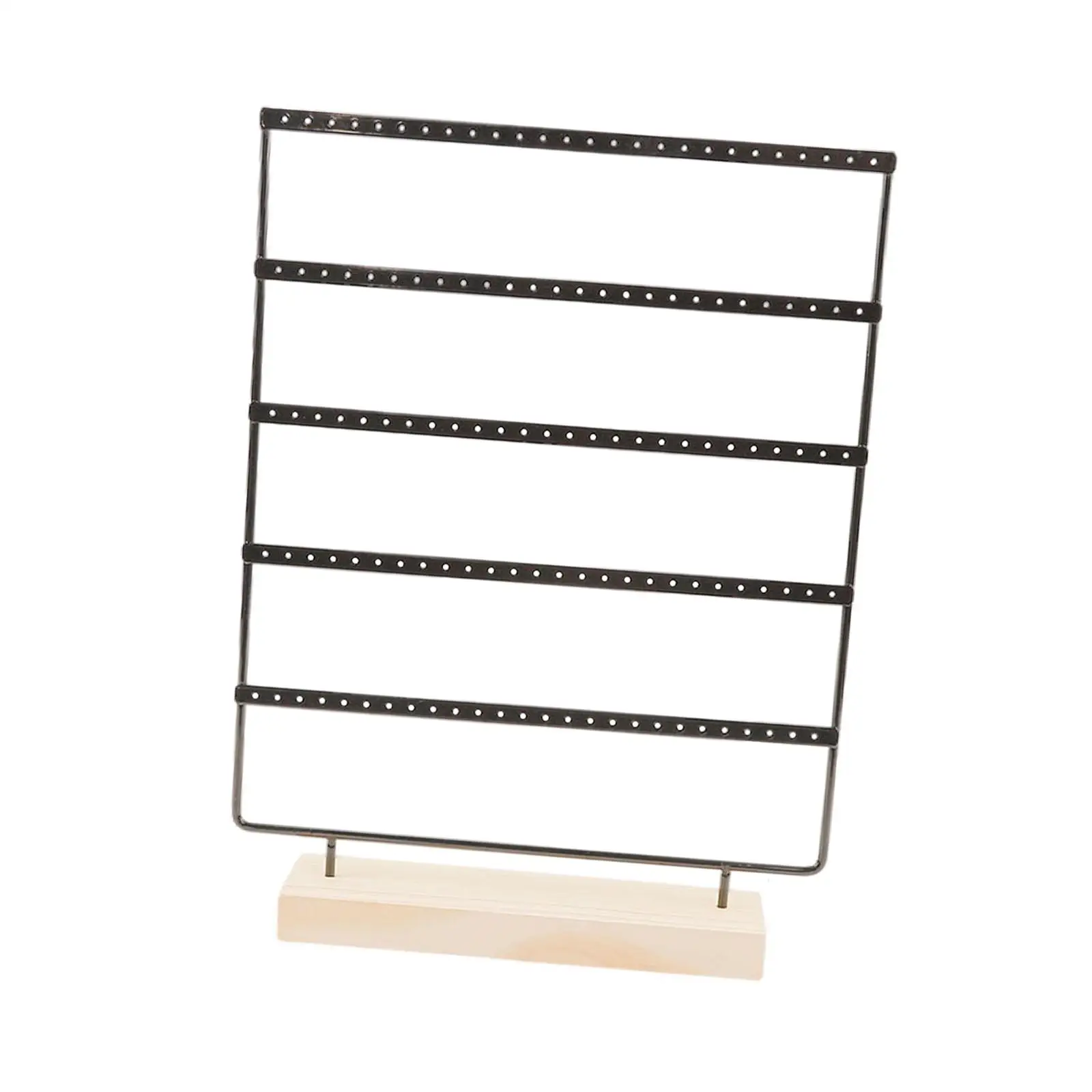 5段式イヤリングホルダー、デスクトップのアクセサリー整理用