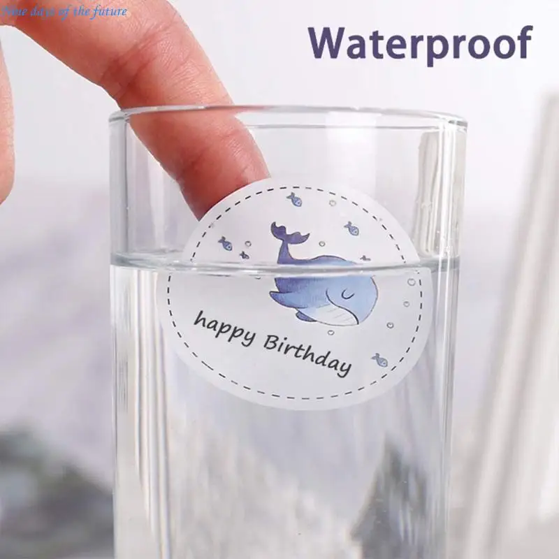 100 Sheets Printable Sticker Paper A 4 Waterproof Decal Paper Adhesive Sheets for Inkjet Printer E65A