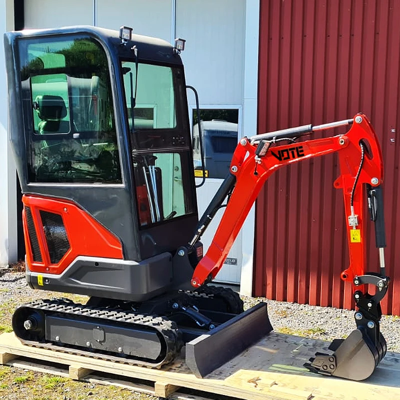 

Free Shipping 1.8 Ton Excavators EPA Kubota Engine Digger Home Mini Excavators 1ton 2tons Small Excavator for Sale 1.6ton Diesel
