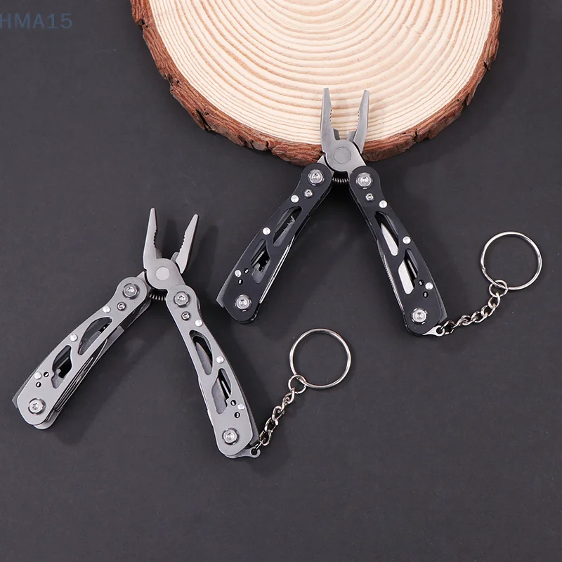 Mini Sailor Plier 11-in-1 Multi-Function Tools Wire Cutters Retrieve Card Pin Screwdriver Scissors Bottle Opener Knife