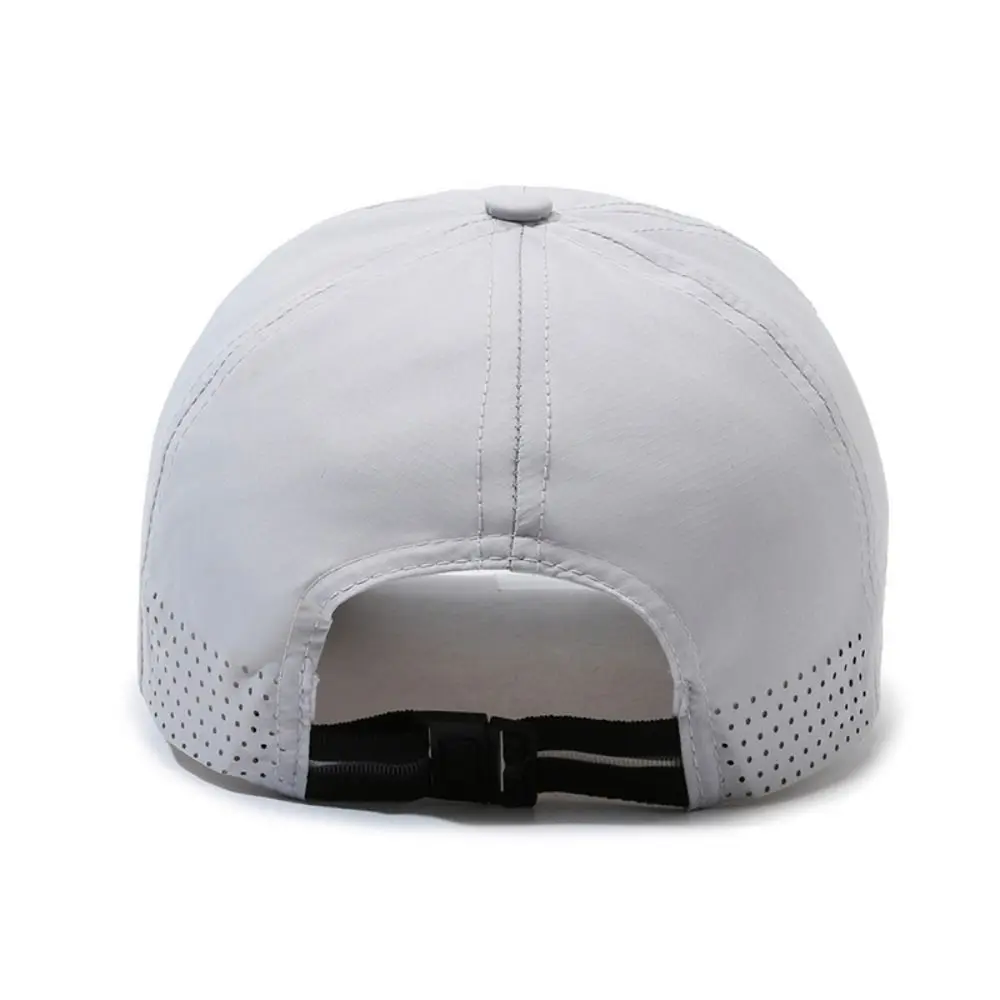 Gorra de béisbol transpirable para hombre y mujer, gorro con protección solar, secado rápido, ajustable, malla