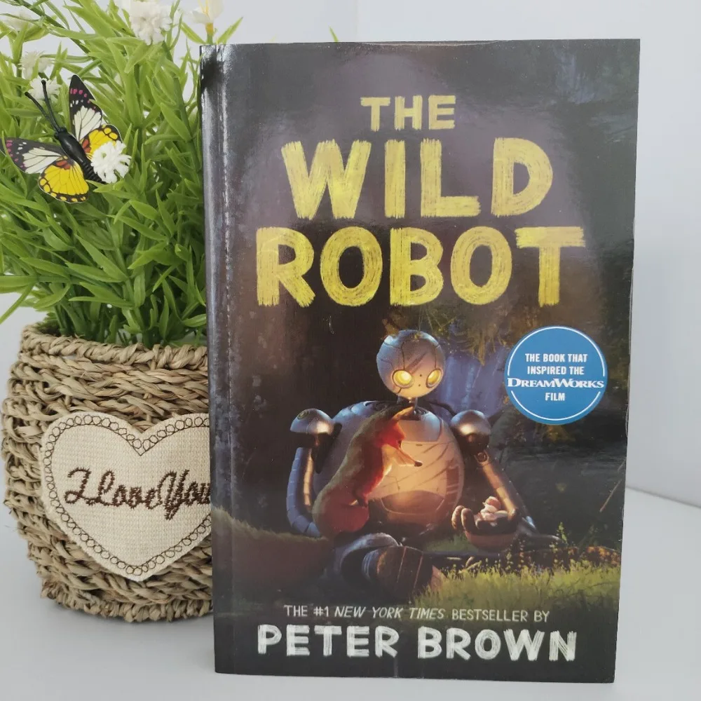 

The Wild Robot by Peter Brown Children‘s Adventure Classic Robot Survives in the Wild Heartwarming Story of Nature & Family