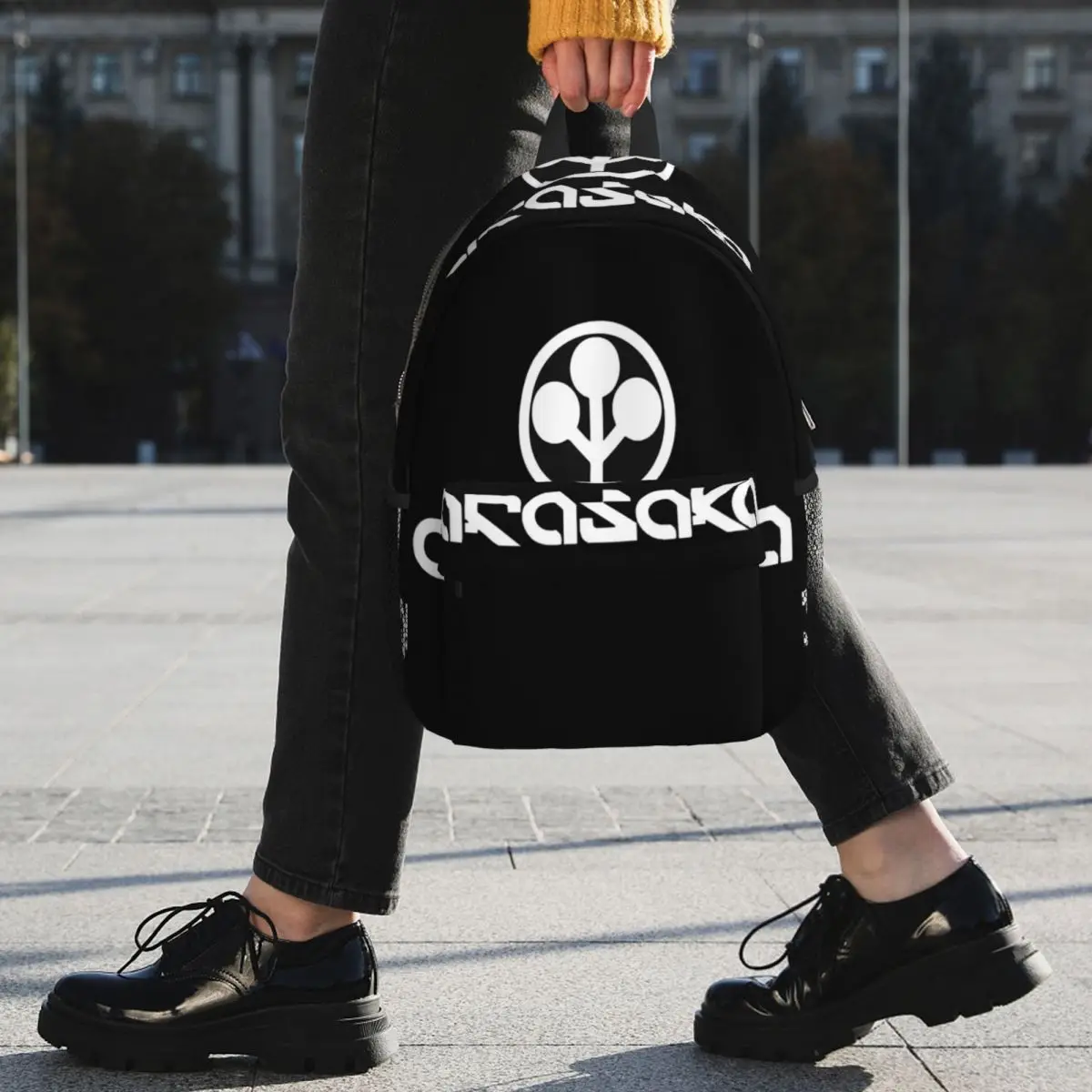 Cyberpunk Arasaka Backpack Student BookBag Men Women School Bag Laptop Shoulder Bags