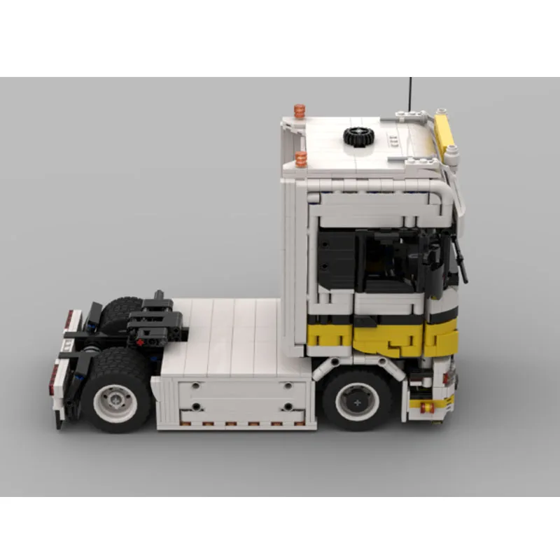 MOC-191616 Classic Cargo Truck Building Block Model, 1615 Pieces, MOC Creative Birthday Toy Gift, Suitable for Boys and Kids