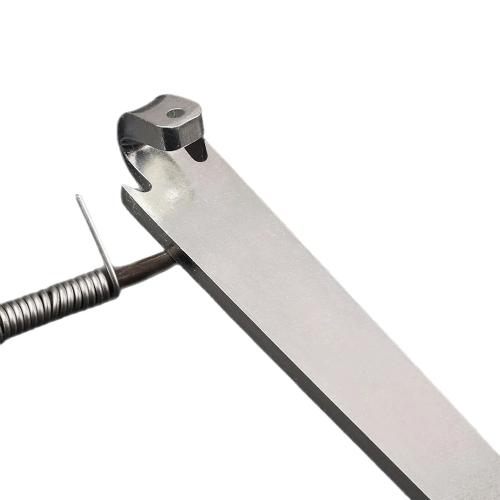 

1 шт., поворотная проволока для забора, сверхмощная садовая проволока, инструменты для натяжения, зазубричная проволока для сада, карманный размер, стальная ржавчина