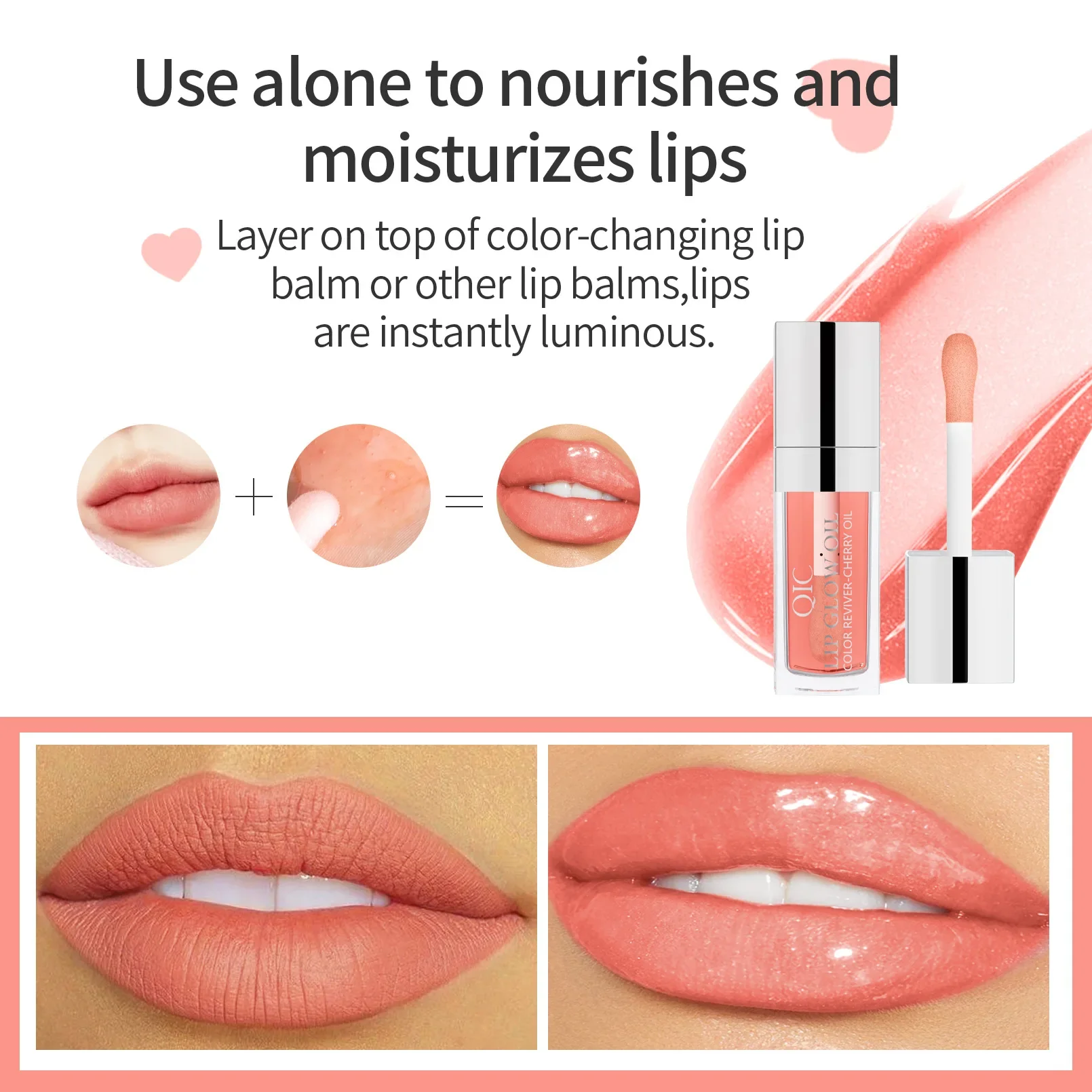 Mirror Lip Gloss Oil Waterproof Long Lasting Moisturizing Lipstick Plump Lips Shine Glitter Lip Gloss Women Makeup Cosmetic