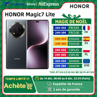 Global Version Honor Magic7 Lite 6.78 inches AMOLED Screen 108MP Main Camera 6600mAh Snapdragon 6 Gen 1 Honor Magic 7 Lite
