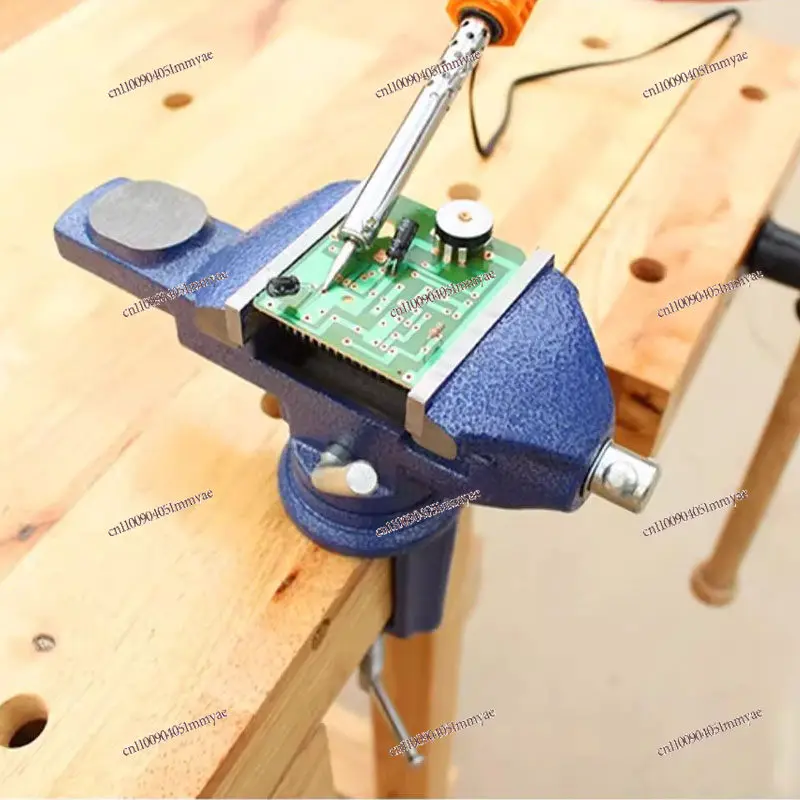 Small Desktop Table Vice Small Clamp Table Vice Flat Pliers Woodworking Workshop Universal Mini Small