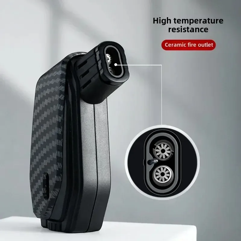 360 ° Adjustable Butane Flame Lighter - Portable, Compact, Windproof Design, Suitable for Camping, Smoking, Outdoor Use new