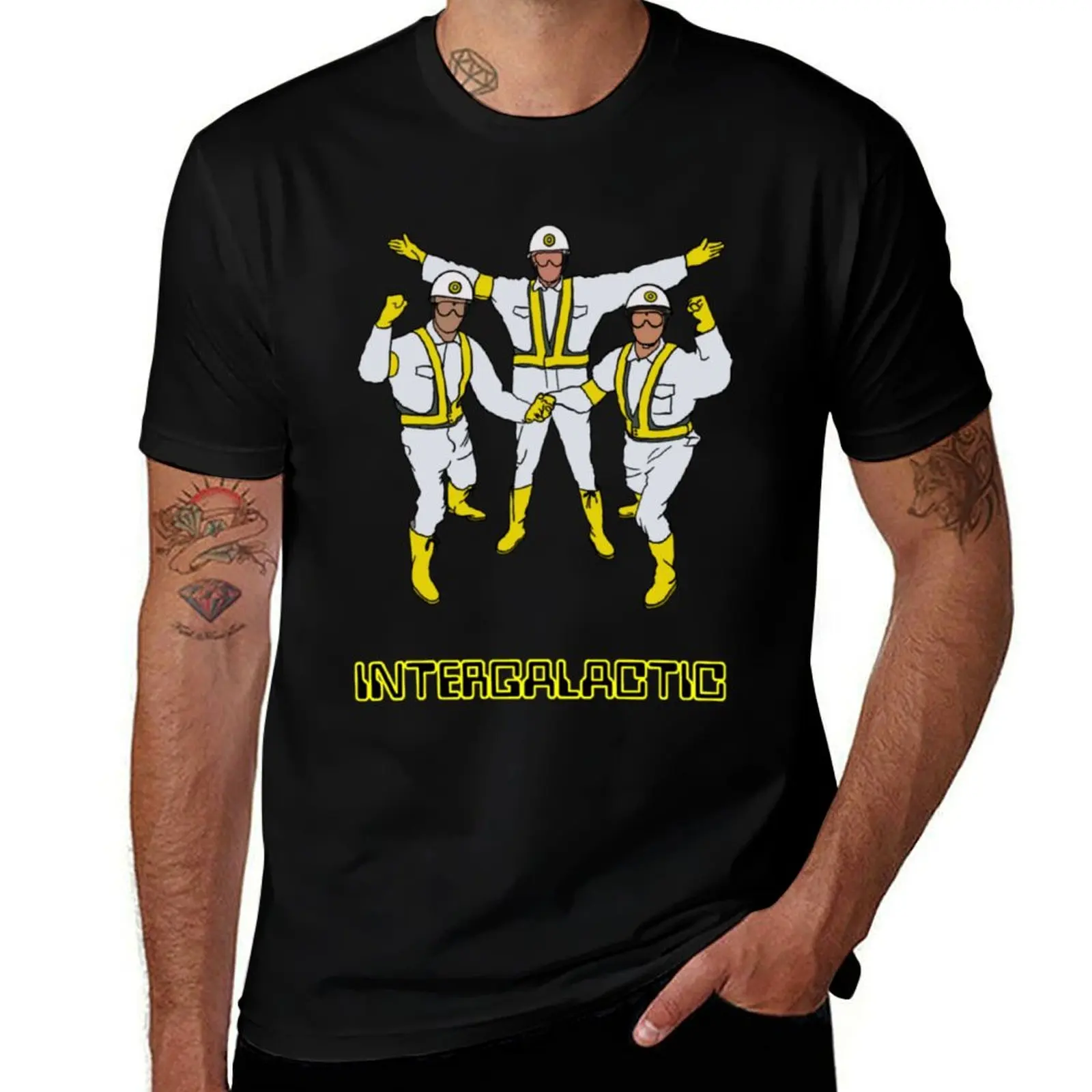 

Intergalactic Trio T-Shirt plus size tops summer clothes mens champion t shirts