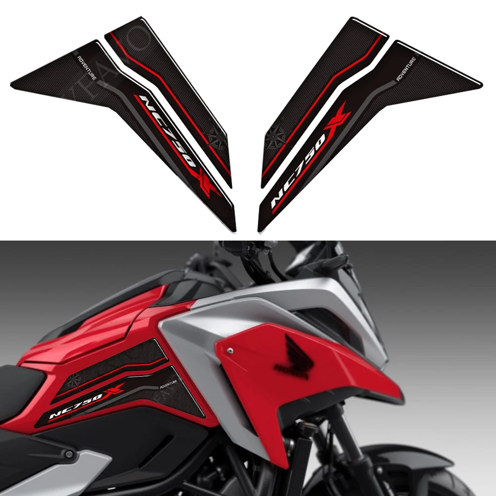 

Motorcycle Stickers For Honda NC750 NC750X Side Panel Protector Fairing Decals Emblem Logo Badge Tank Pad Protection 2021 2022