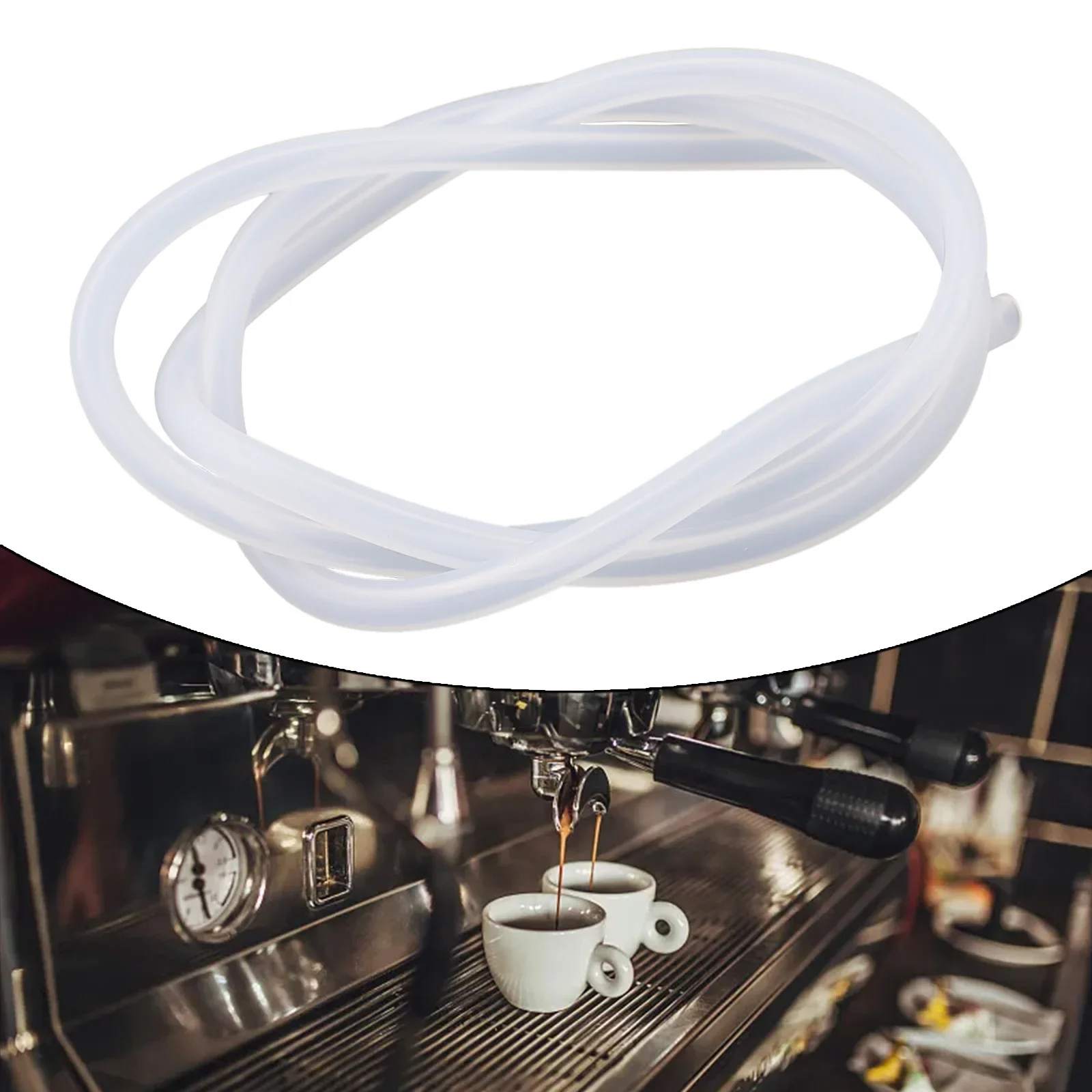 

100cm Coffee Machine Silicone Hose Milk Hose For Fully Automatic Coffee Machine Accessories For Saeco For Gaggia Replace Parts