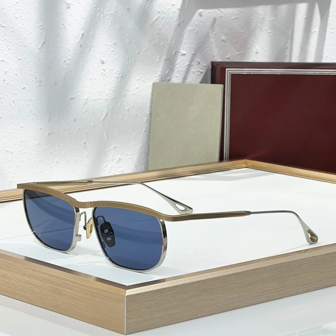 JM MELVILLE 58-17-146 Top Quality Mens Sunglasses for Women Classic Punk Luxury Acetate UV400 Designer Sunglasses With Box