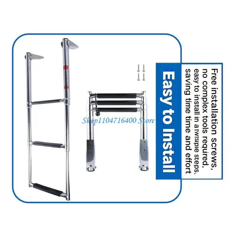y1gd Functional Telescopic Boat Ladder Serving As Boarding Step