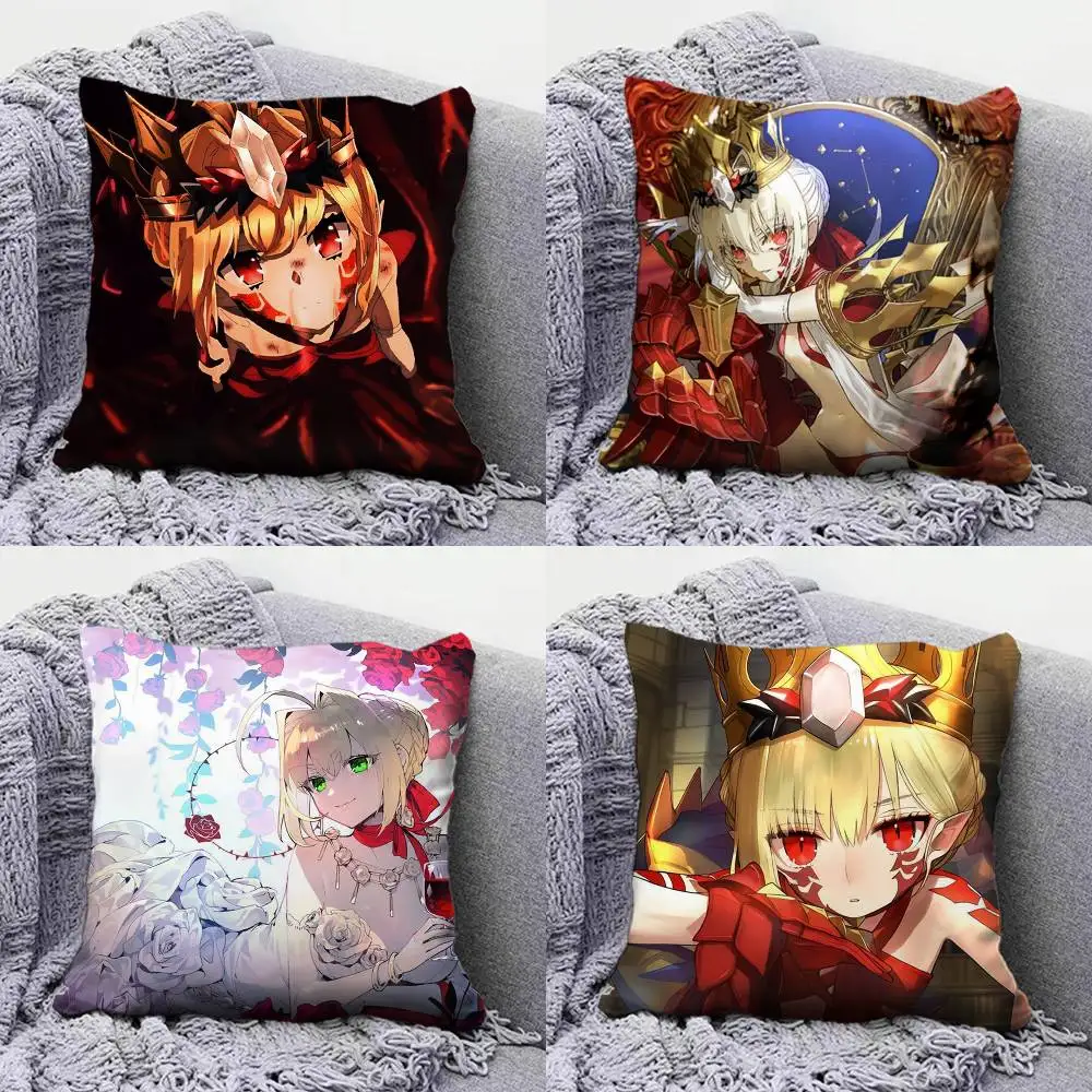 Nero Claudius Fate Grand Order FGO Beast VI Nero Fundas para cojines de sofá y fundas de almohada decorativas personalizadas