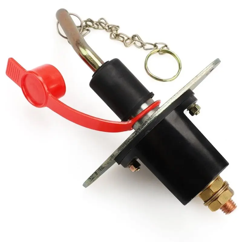 A11M-Auto Marine 12/24V 250 Amp Battery Disconnector Isolator Cut-Off Switch Main Power Cut-Off For SUV Car Truck Boat