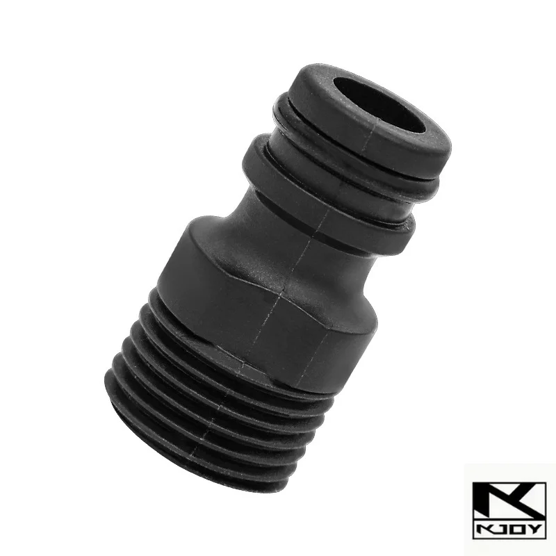 kkjoy 2Pcs 1/2 Inch Hose Thread Quick Connect Adapter used for car wash garden water pipe fitting image 2