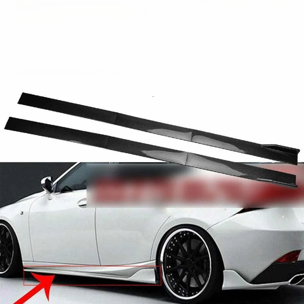 

Carbon Fiber Look 86.6'' Side Skirt Extension For BMW F32 F33 F36 4 Series 2014-2021 United States