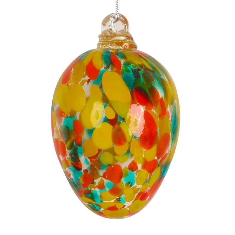 

Красочные стеклянные колокольчики ручной работы для открытого сада, подвесные украшения, колокольчики