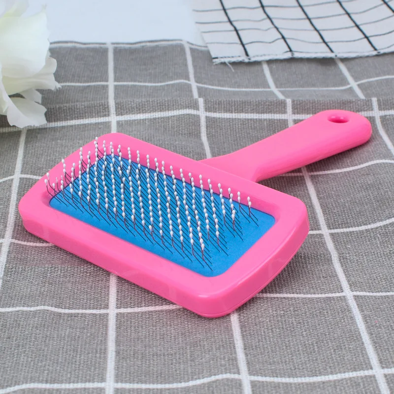 Pet Rabbit Brush Grooming Comb Dutch Pig Dogs Combs Dry Cleaning Brushes Guinea Pig Peines Pets Grooming Needle Comb for Rabbits